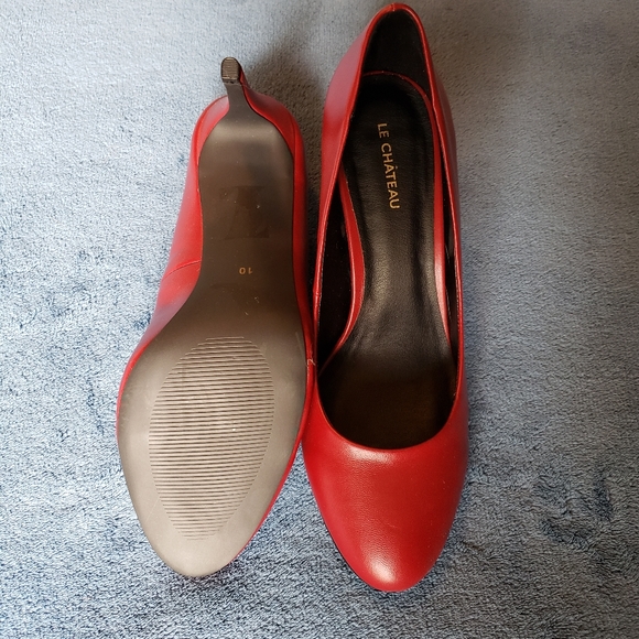 Red Rouge heels - Picture 3 of 4